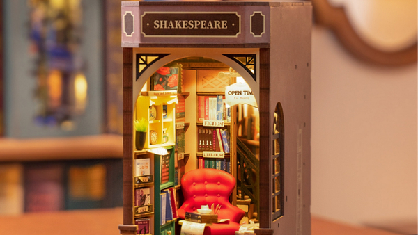 De wereld van de book nooks Shakespeare door de ogen van Monique