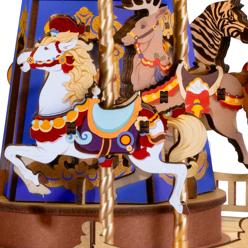 Robotime Classic Carousel AMC01