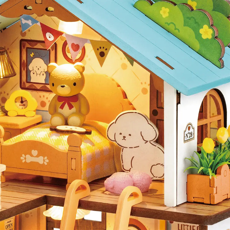 Robotime Puppy's Cozy Villa DG169