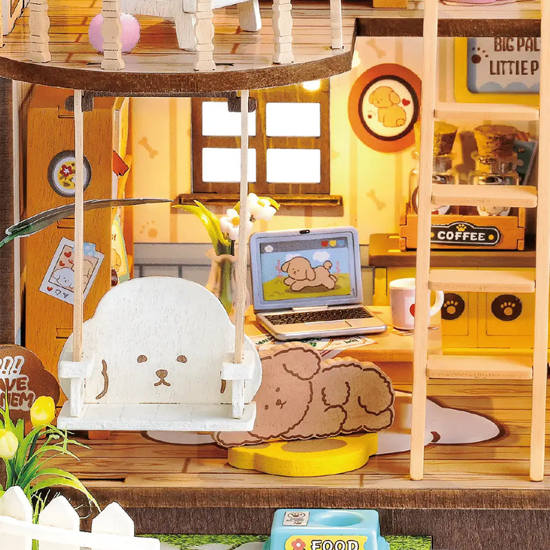 Robotime Puppy's Cozy Villa DG169