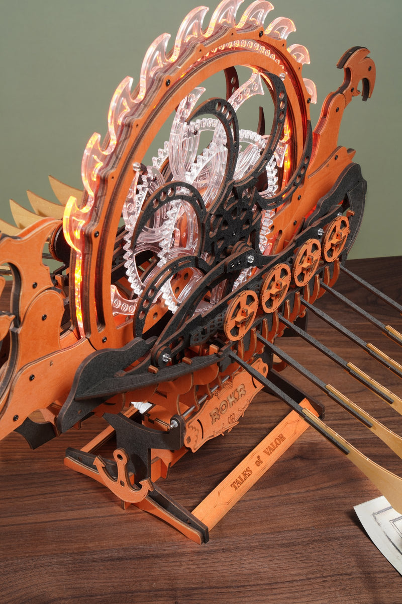 Robotime Viking Dragon Ship LK802