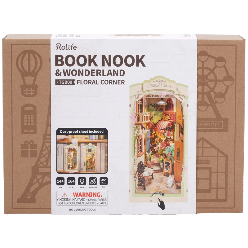 Robotime Book Nook Floral Corner TGB09