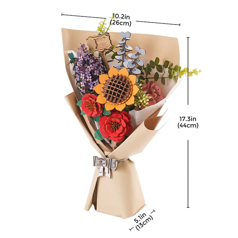 Robotime Flower Bouquet / Bouquet de fleurs TW01H