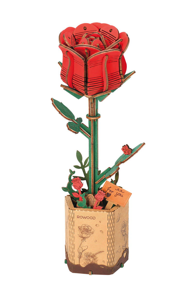 Robotime Red Rose / Rose Rouge TW042