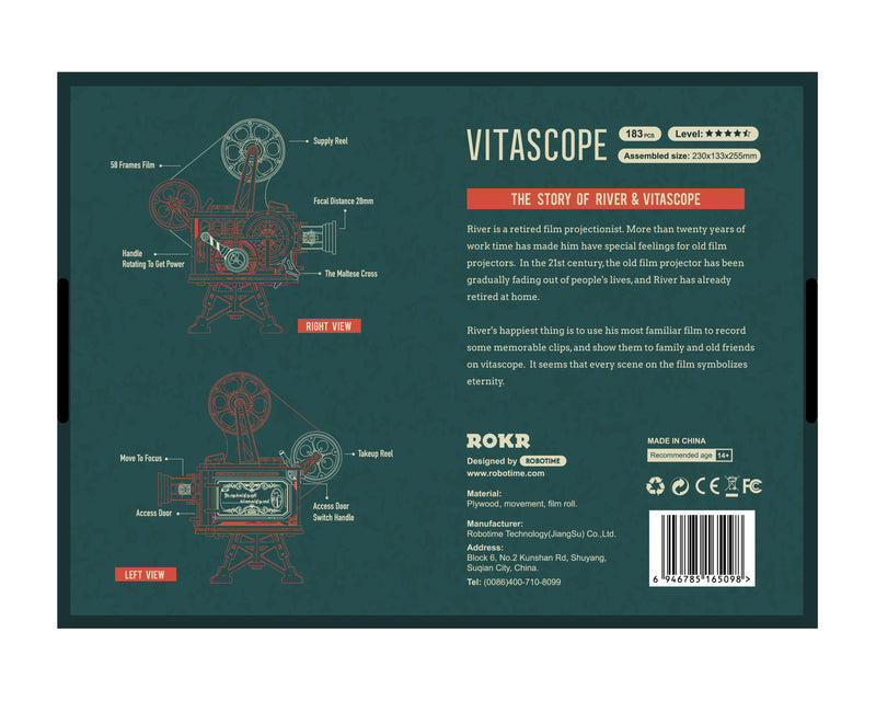 Robotime Vitascope LK601
