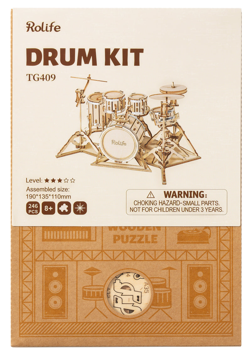 Robotime Drum Kit TG409