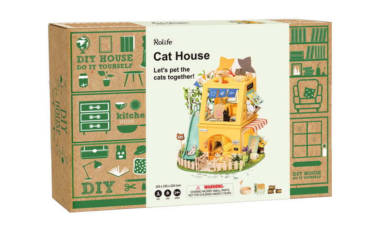 Robotime Cat House DG149